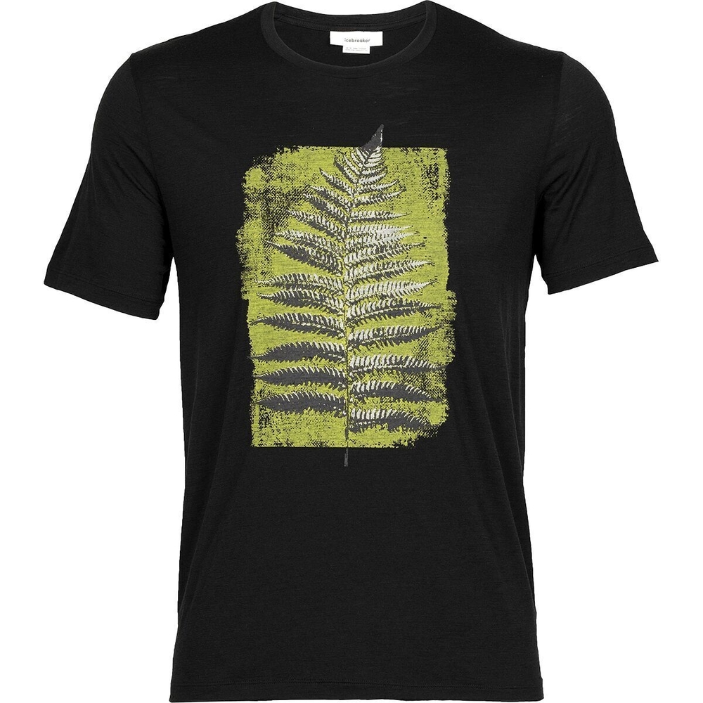 Icebreaker Tech Lite II Fern Imprint Short-Sleeve T-Shirt - Men's Size XXL